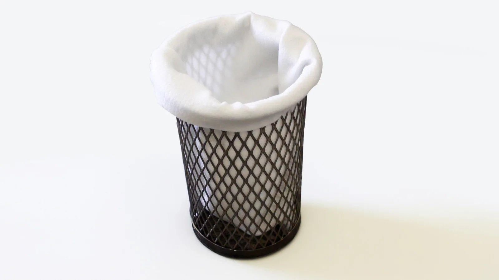 Green Machine filter basket with a replaceable filter bag