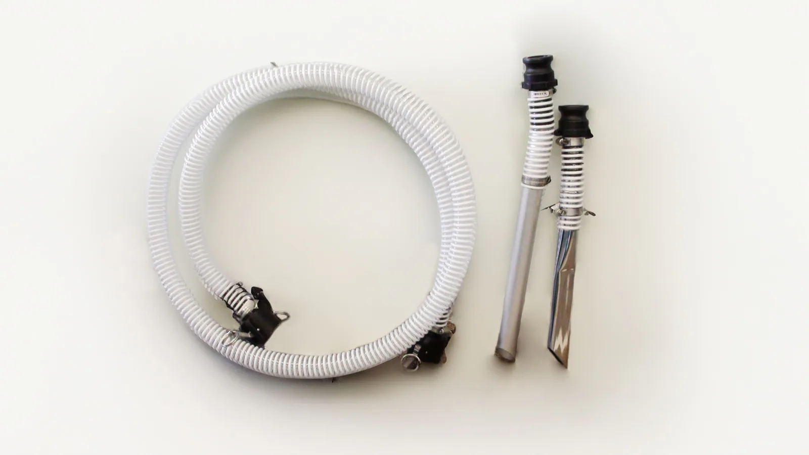 Green Machine industrial hose, crevice tool, and bulk pickup nozzle
